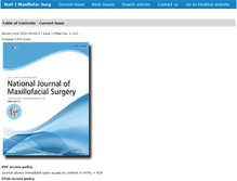 Tablet Screenshot of njms.in